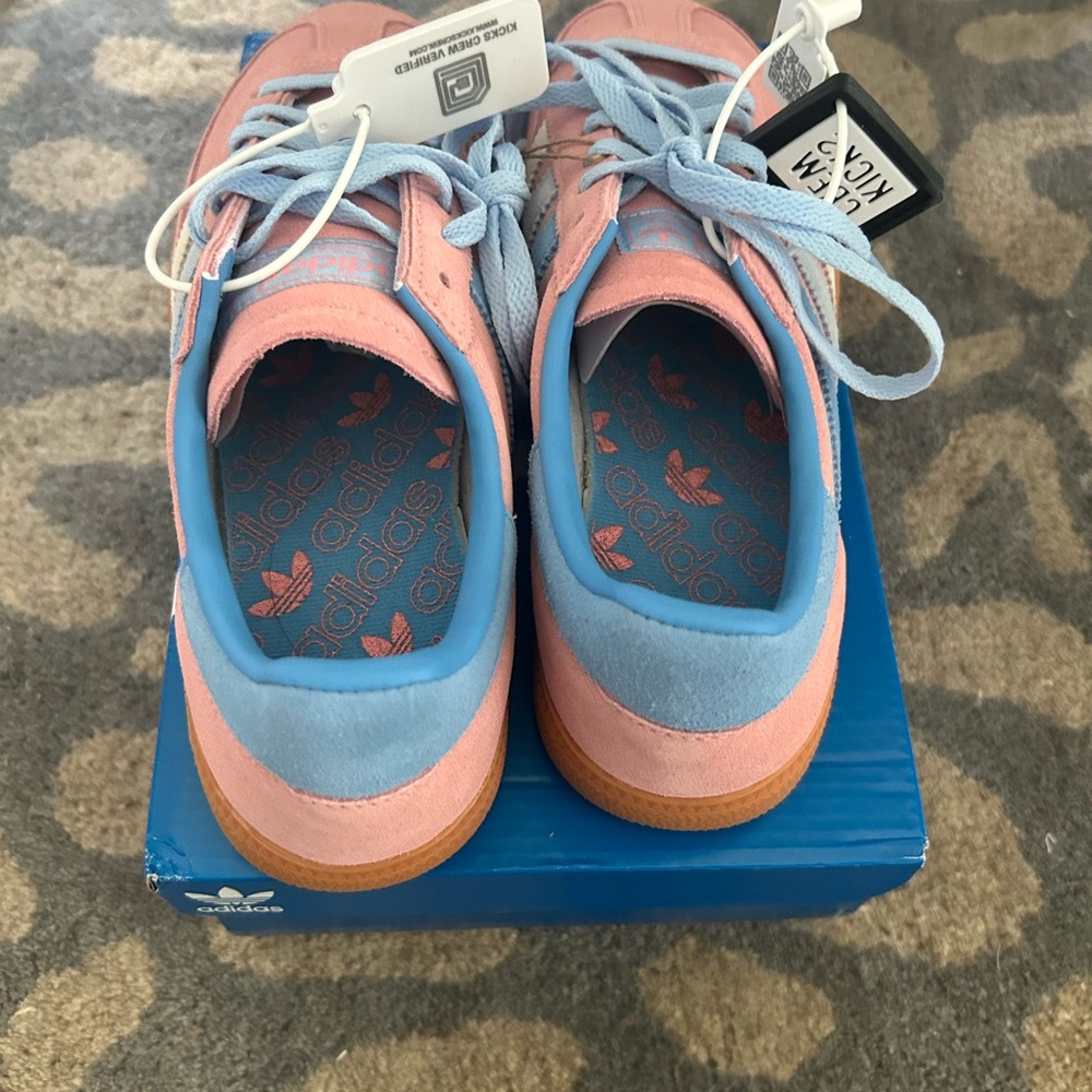 Adidas Spezial Pink and Blue Sneakers - Picture 4 of 7